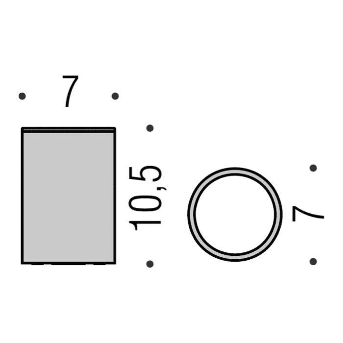 Фото Стакан Colombo Plus W4941.VL настольный, Vintage, бронза янтарь глянец