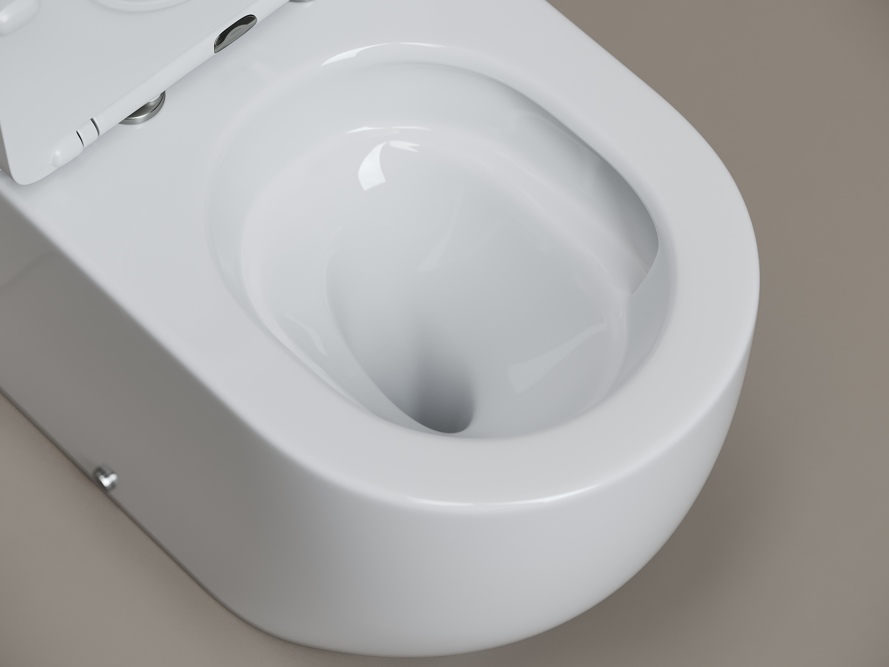 Фото Унитаз Ceramicanova Mia CN1801T с сиденьем с бачком компакт, белый глянцевый