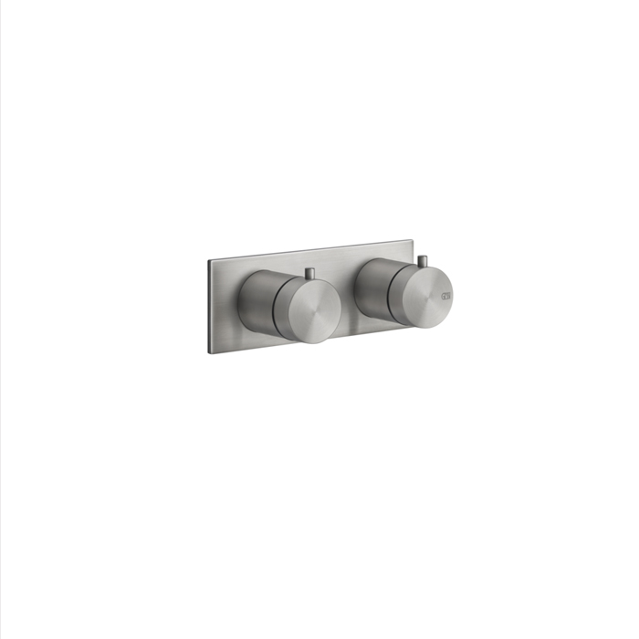 Фото Смеситель Gessi Gessi316 54036#239 для душа термостат, нержавеющая сталь браш