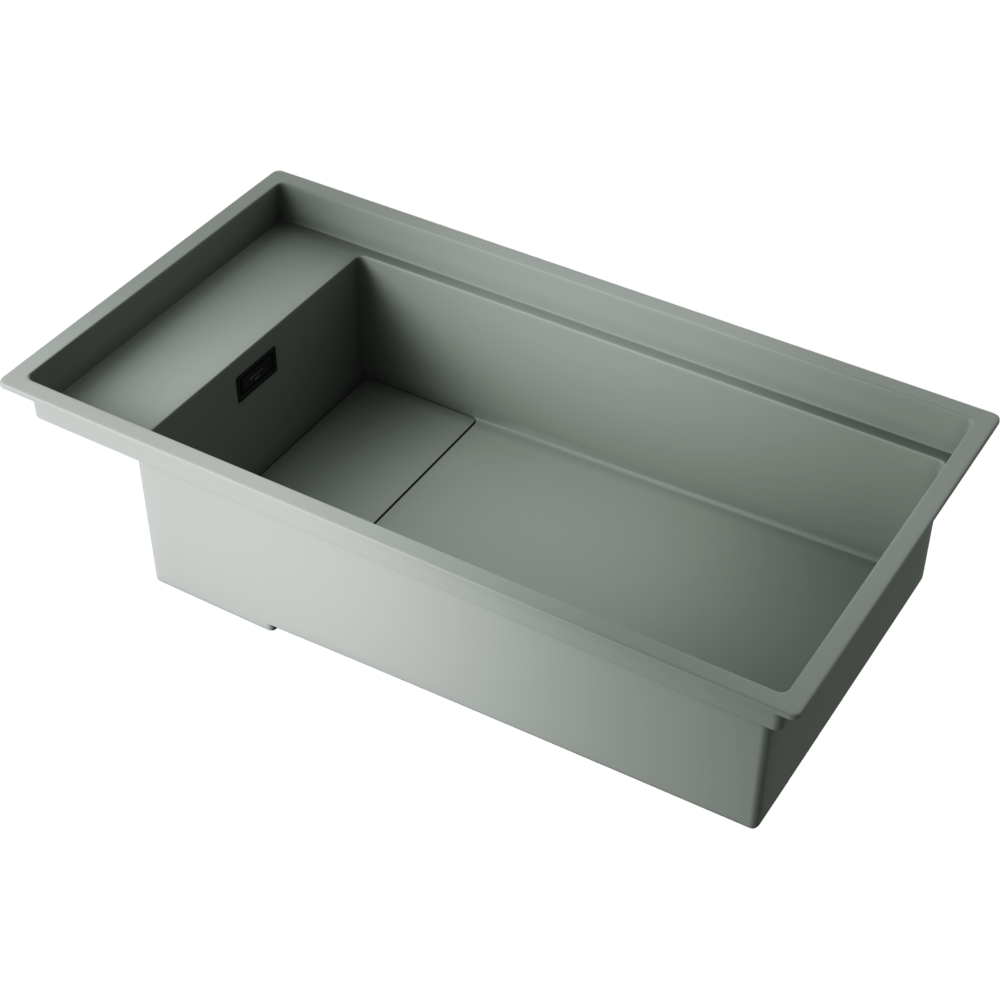 Фото Кухонная мойка Omoikiri Kinaru Pro 86-U/I-WG 4993202 wind green