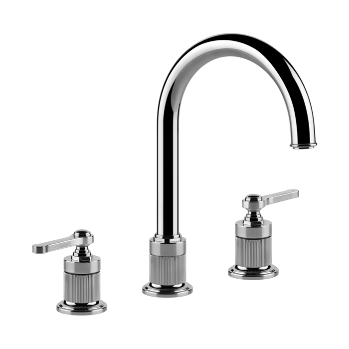 Фото Смеситель Gessi Venti20 65015#031 для раковины с донным клапаном, хром