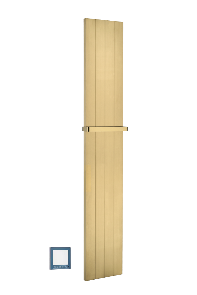 Фото Полотенцесушитель Boheme Flat 725-BR электрический, бронза h150х27 см