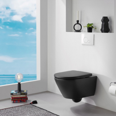 Фото Унитаз подвесной Duravit D-Neo 2577098900 черный