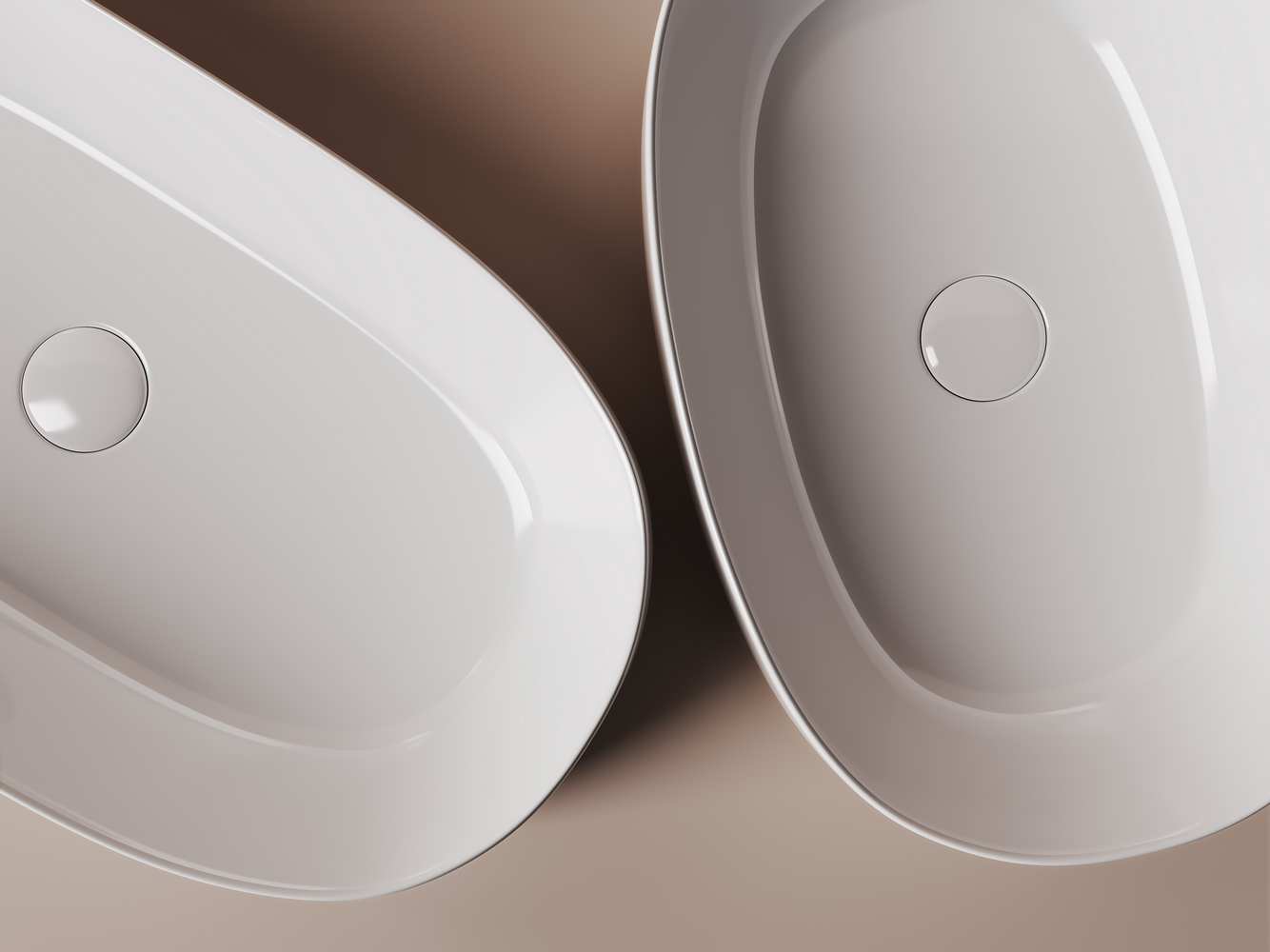 Фото Раковина Ceramicanova Element CN5022 накладная 66,5 × 35 × 14 см, белый глянцевый