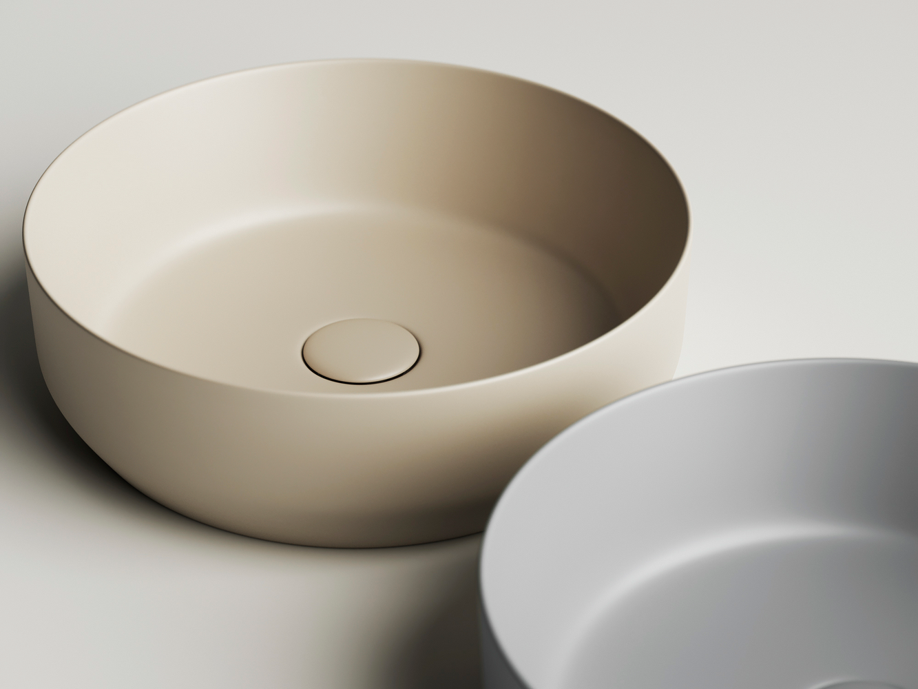 Фото Раковина Ceramicanova Element CN6022MC накладная 39 × 39 × 12 см, капучино матовый