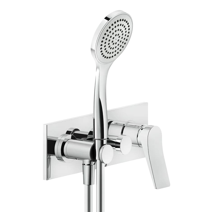 Фото Смеситель Gessi Rilievo 59140#031 для ванны с душем, хром