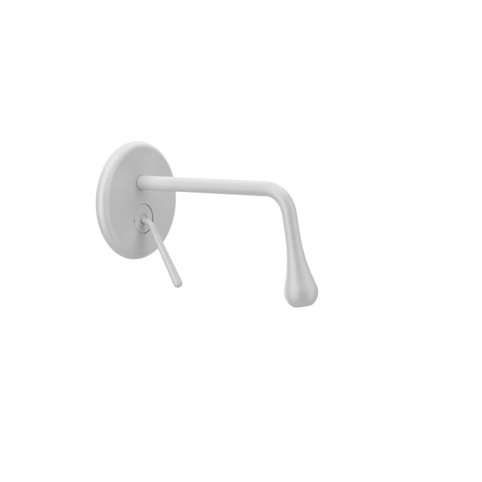Фото Смеситель Gessi Goccia 33684#279 для раковины, белый матовый