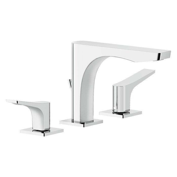 Фото Смеситель Gessi Rilievo 59011#031 для раковины с донным клапаном, хром