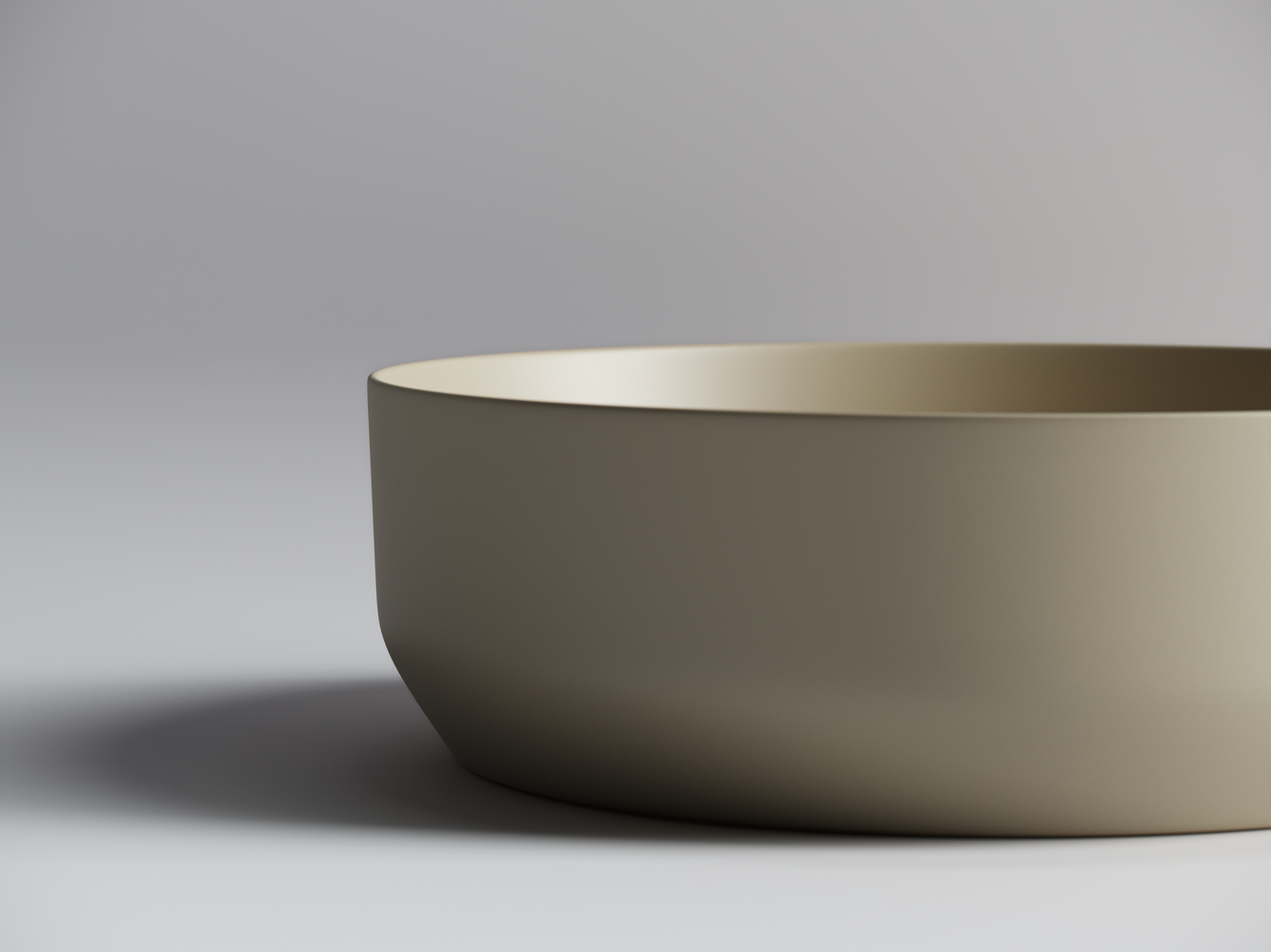 Фото Раковина Ceramicanova Element CN6022MC накладная 39 × 39 × 12 см, капучино матовый