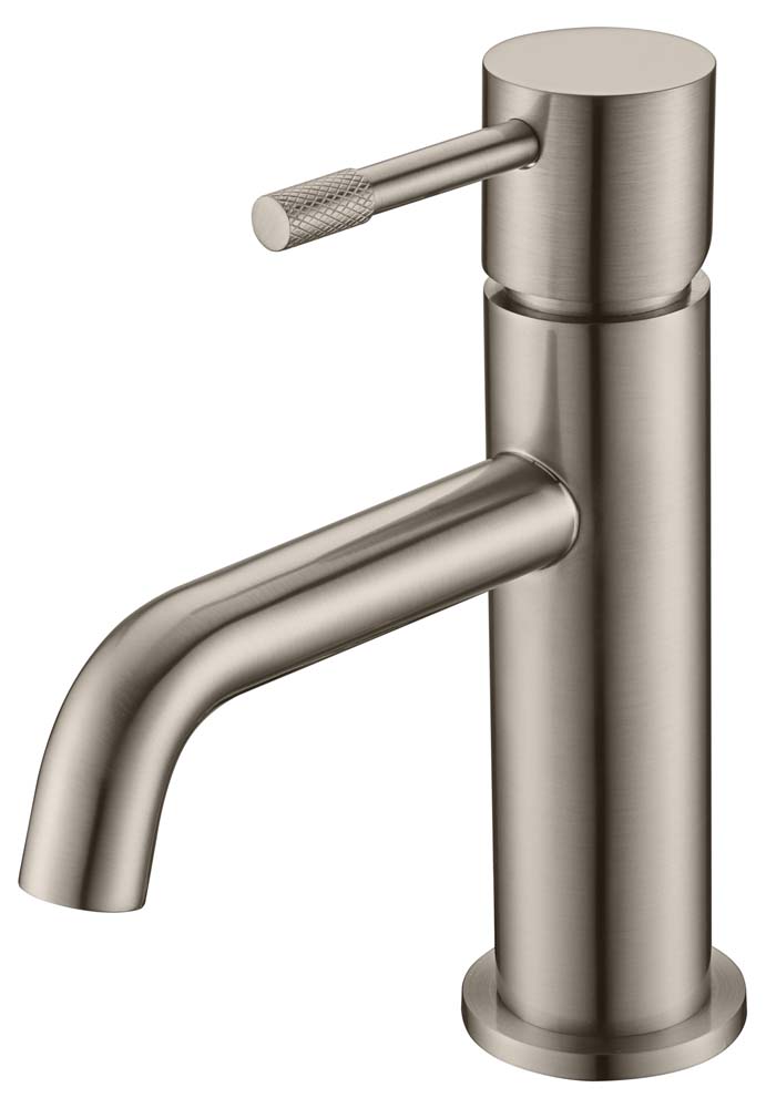 Фото Смеситель для раковины Boheme Uno 461-NB nickel brush, никель матовый