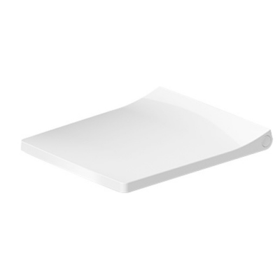Фото Крышка-сиденье Duravit Viu 0021290000 микролифт петли хром