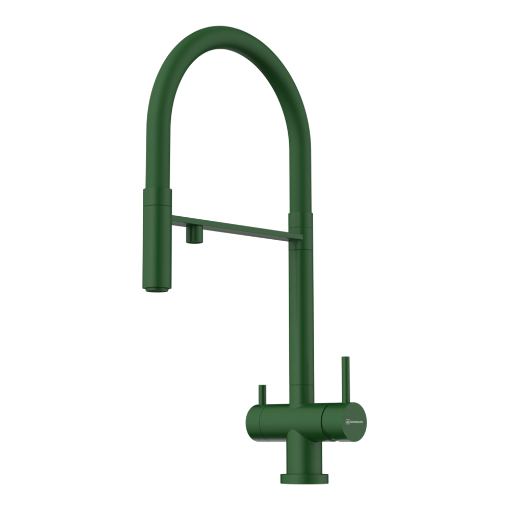 Фото Смеситель для кухни Omoikiri Kanto-RG 4994426 royal green
