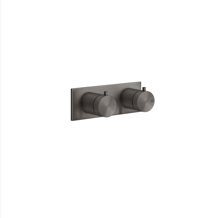 Фото Смеситель Gessi Gessi316 54036#707 для душа термостат, черный хром браш pvd