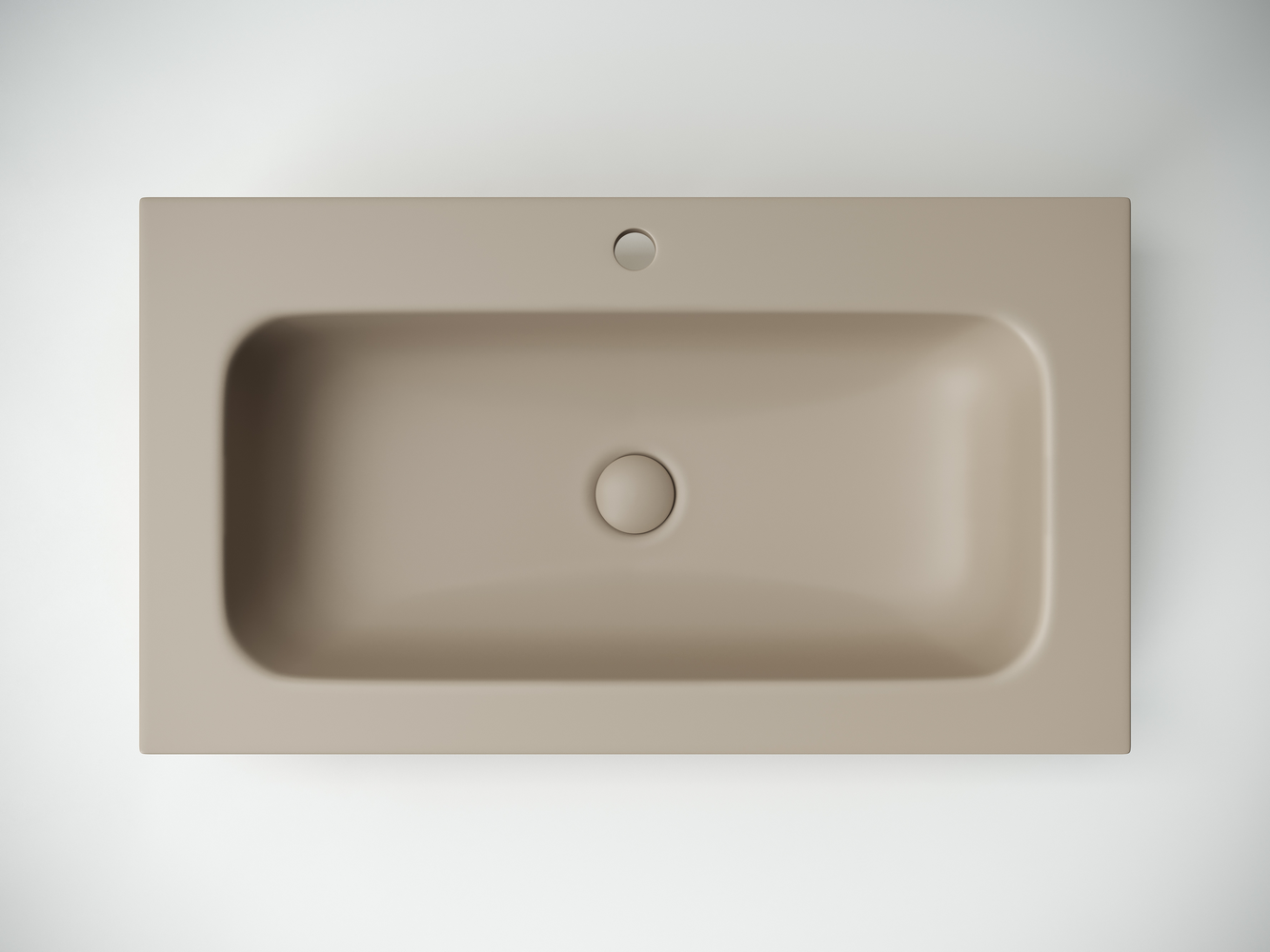 Фото Раковина Ceramicanova Grace CN7012MC мебельная 81 × 45,7 × 13,7 см, капучино матовый