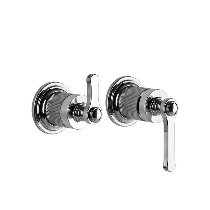 Фото Смеситель Gessi Venti20 65038#031 для душа с переключателем на 2 потока, хром