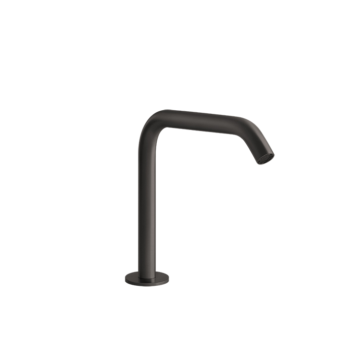 Фото Излив Gessi Gessi316 54091#707 отдельностоящий черный хром браш pvd