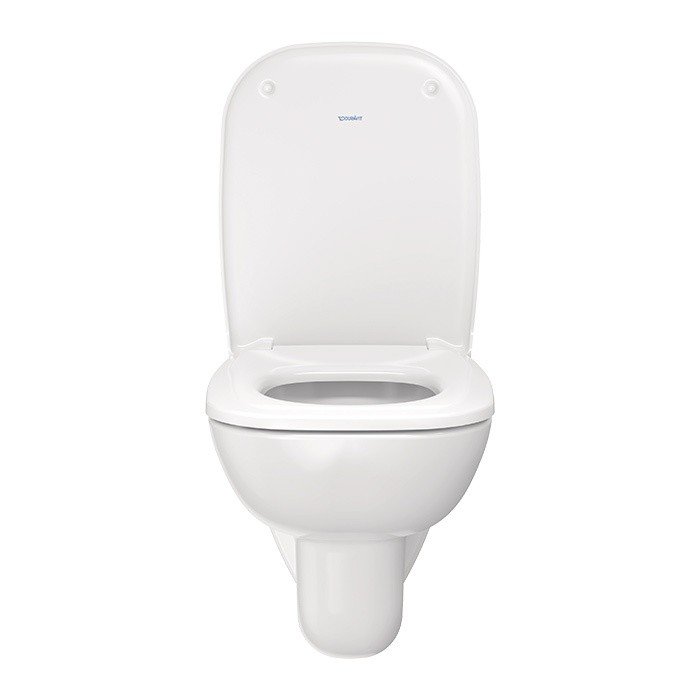Фото Унитаз подвесной Duravit D-Code 45351900A1, с сиденьем с микролифтом, белый глянцевый