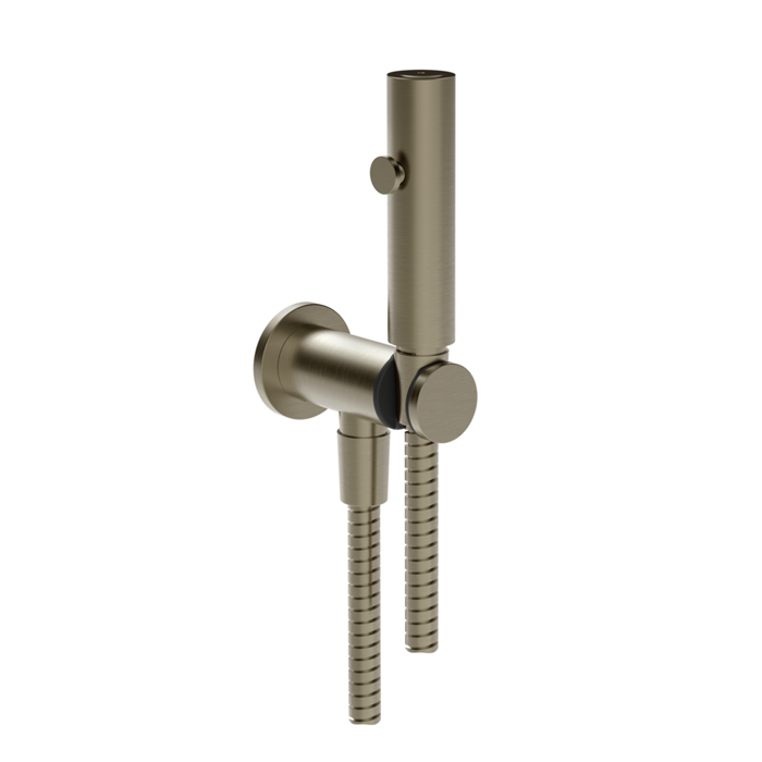 Фото Комплект гигиенического душа Gessi Cono 45123#149, никель браш