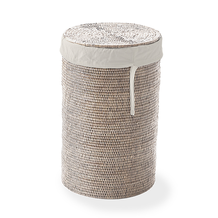 Фото Корзина для белья Decor Walther Basket 0936591 напольная 34x55 см, ротанг светлый