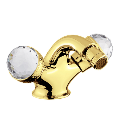 Фото Смеситель для биде Migliore Axo Swarovski 18503 золото