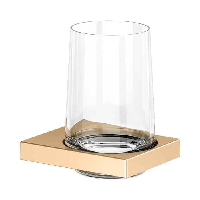 Фото Стакан для ванной Keuco Edition 11 11150259000 подвесной brushed brass