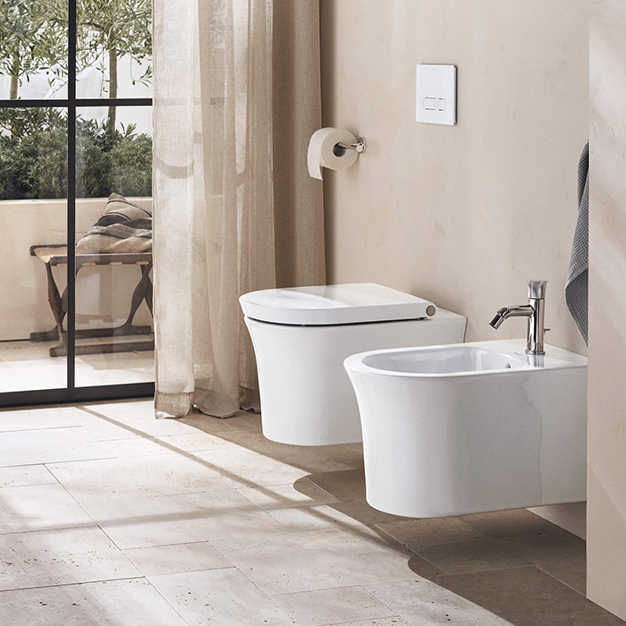 Фото Унитаз подвесной Duravit White Tulip 2576092000, безободковый, без сиденья, белый глянцевый