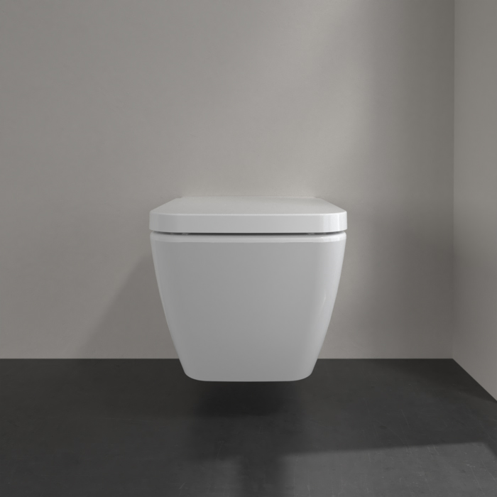 Фото Унитаз подвесной Villeroy & Boch Finion 4664R0R1, без сиденья, белый глянцевый
