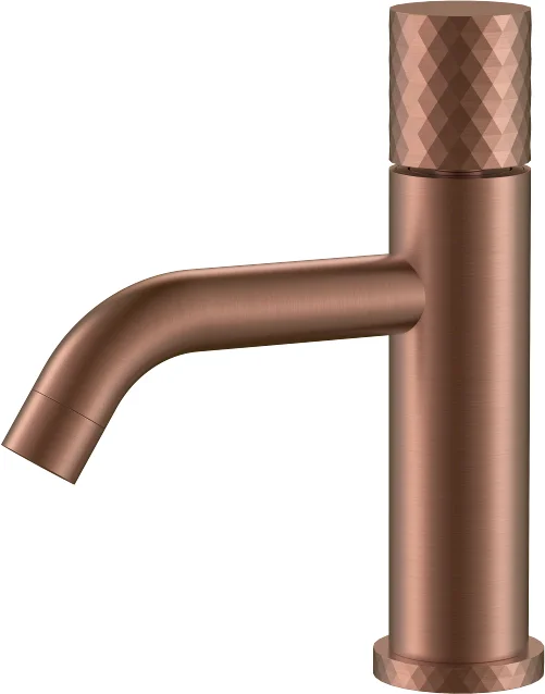 Фото Смеситель для раковины Boheme Stick 121-CB медь браш