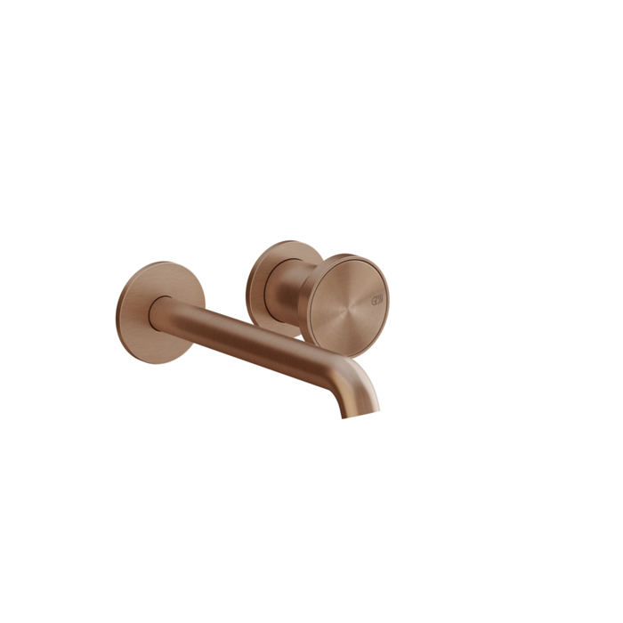 Фото Смеситель Gessi Origini 66088#708 для раковины с изливом, медь браш pvd