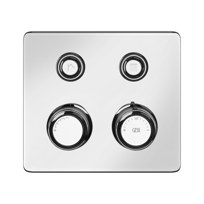 Фото Смеситель Gessi Hi-Fi Eclectic 65232#031 для душа термостат, хром