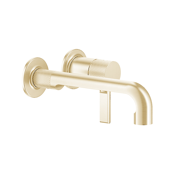 Фото Смеситель Gessi Inciso 58088#246 для ванны, золото глянец pvd