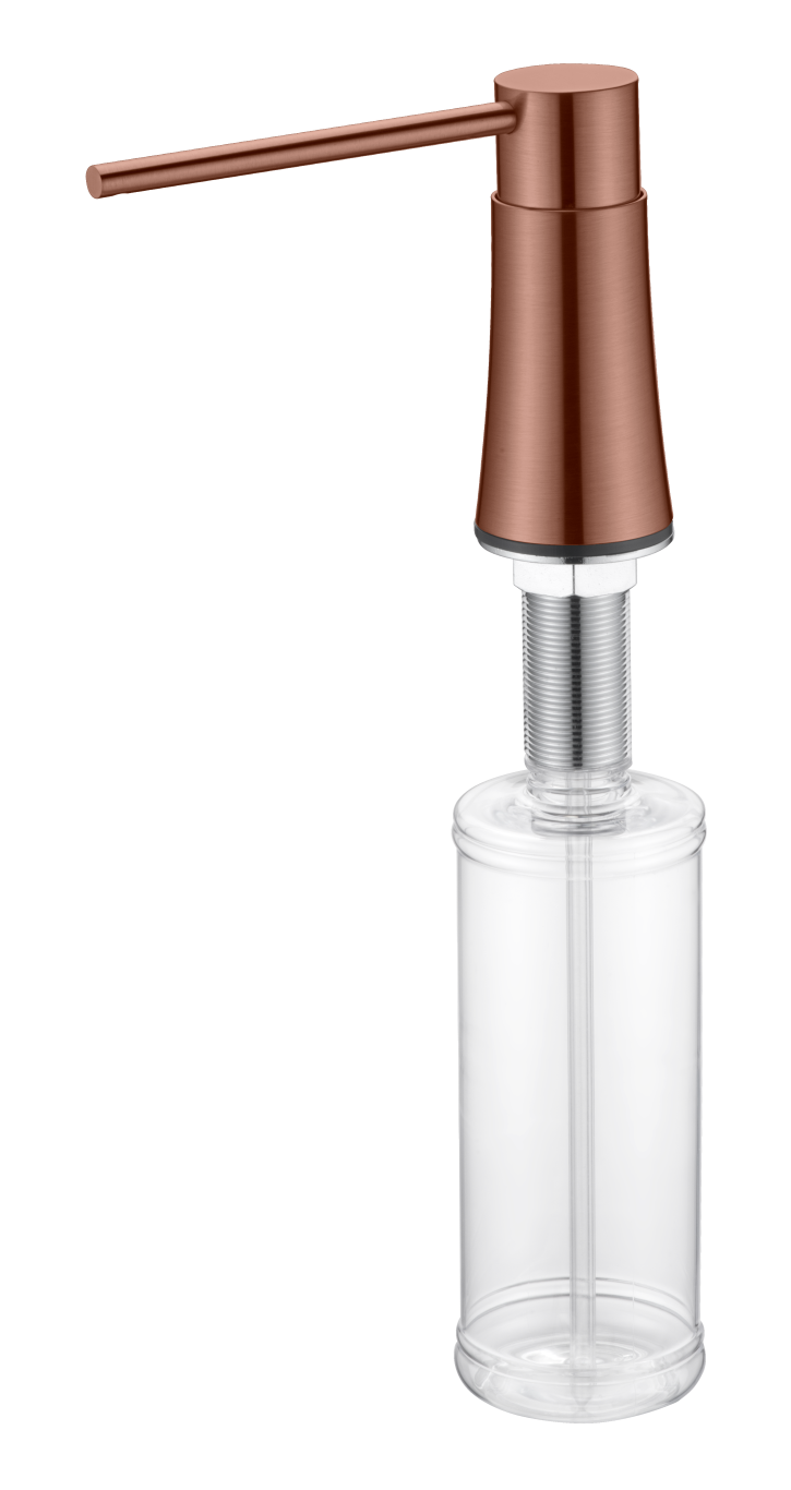 Фото Дозатор моющего средства Boheme 630-CB встраиваемый медь браш