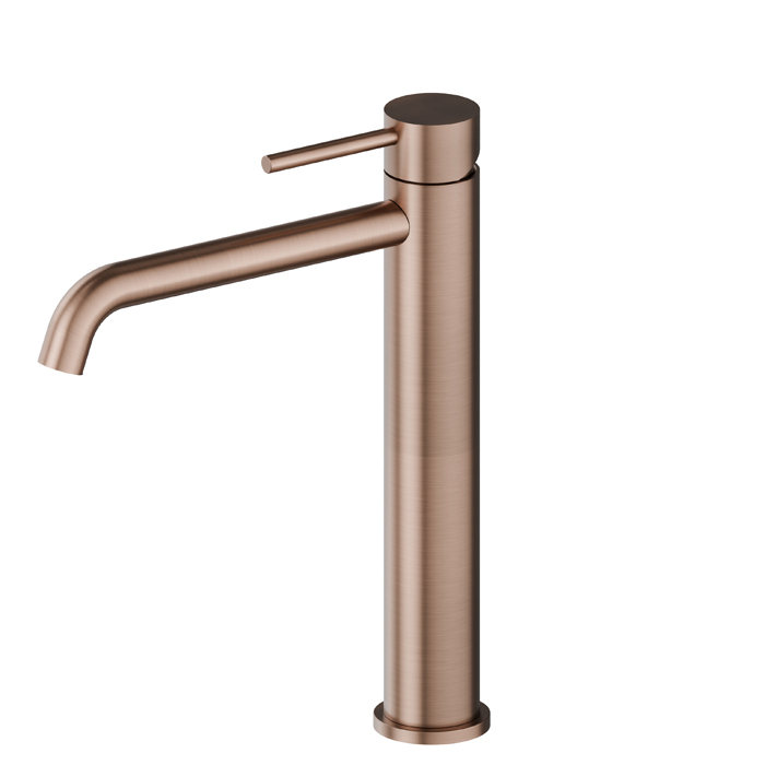 Фото Смеситель Newform X-Steel 316 69614X.59.067 для раковины, медь браш PVD