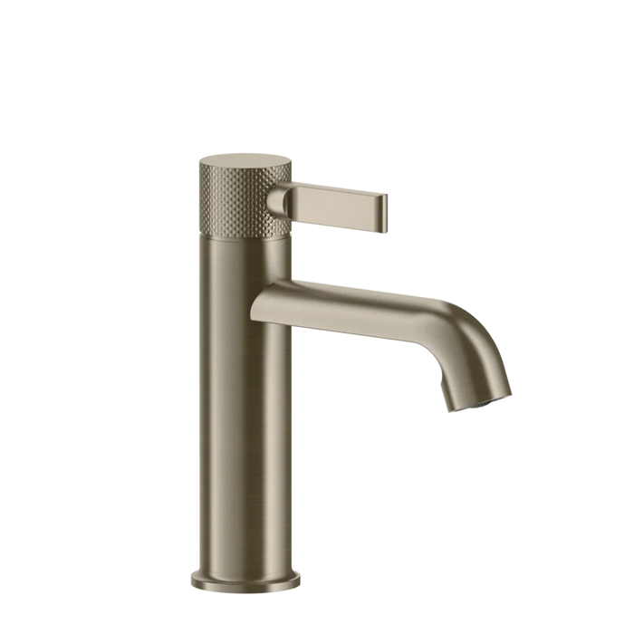 Фото Смеситель Gessi Inciso 58001#149 для раковины с донным клапаном, никель браш