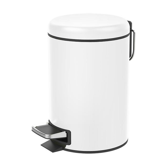 Фото Ведро Decor Walther Basic 0615750 напольное 3 л, белый