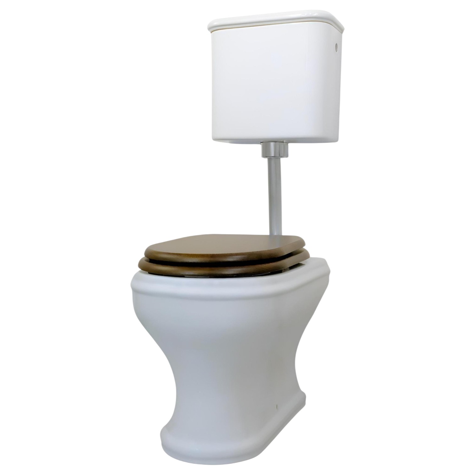 Фото Унитаз Migliore Charme 36377 со средним бачком кнопка хром глянец, выпуск универсальный