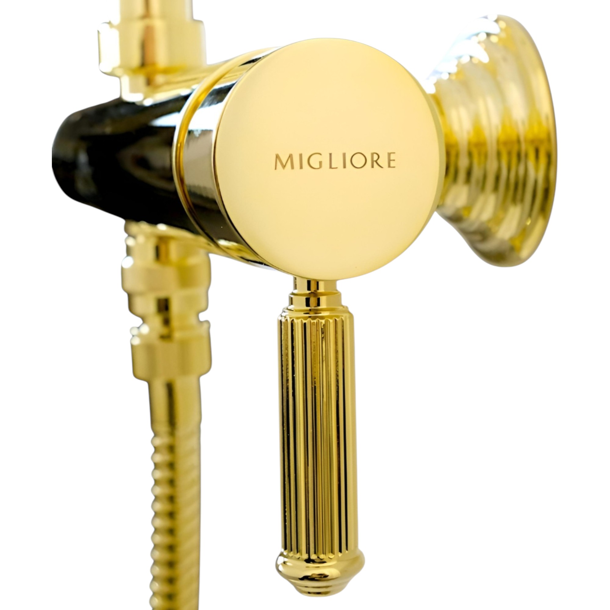 Фото Душевая стойка Migliore Velvet 36485 золото глянец