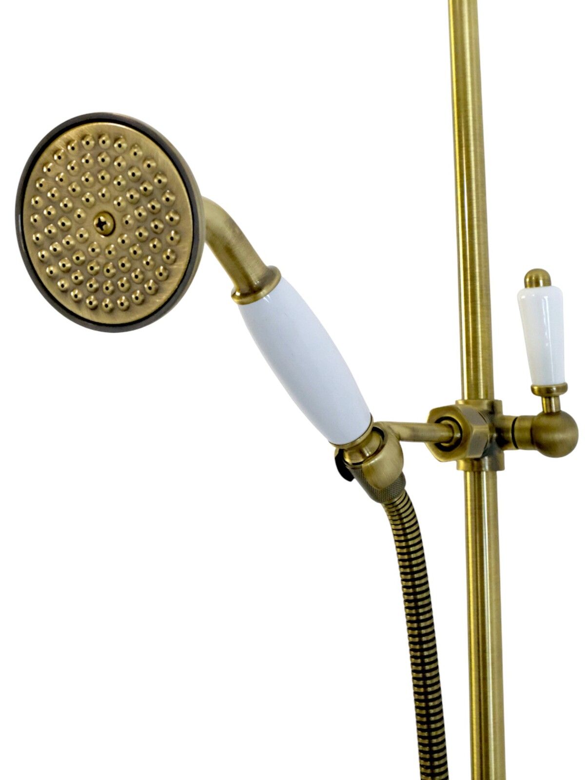 Фото Душевая стойка Migliore King 32879 с термостатом, бронза