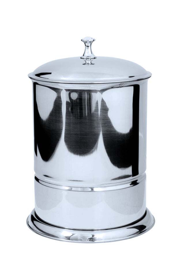 Фото Мусорное ведро Boheme Puro 10708 хром 5 л