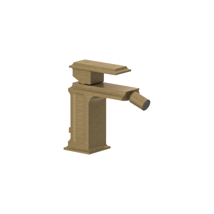 Фото Смеситель Gessi Eleganza 46007#713 для биде с донным клапаном, бронза