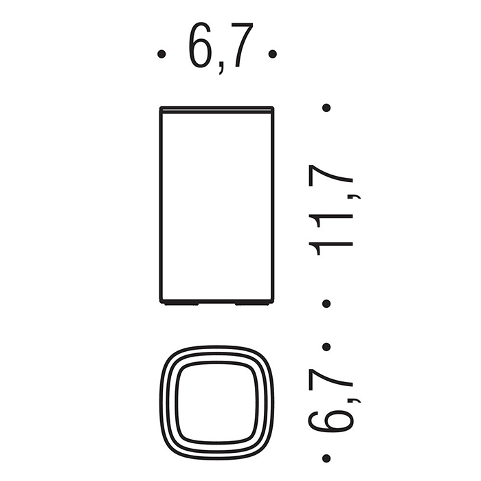 Фото Стакан Colombo Trenta B3041.CR настольный хром глянец