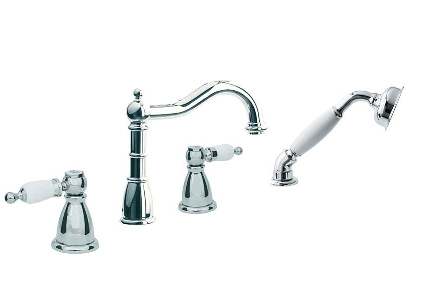 Фото Смеситель на борт ванны Boheme Cromo 396 хром глянец