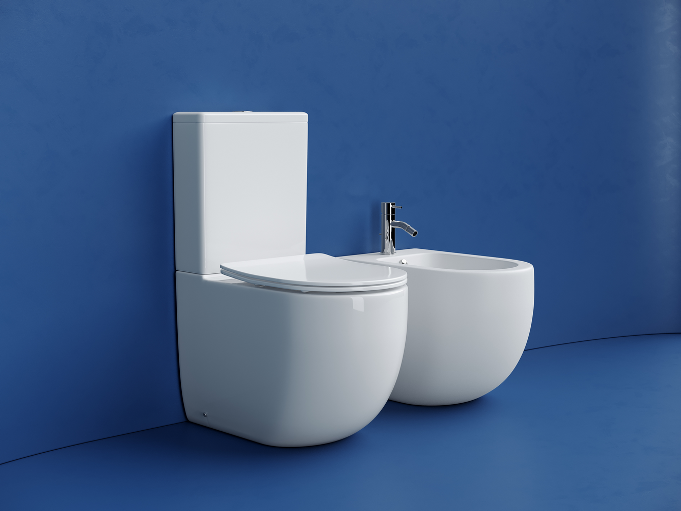 Фото Унитаз Ceramicanova Metropol CN4001T с сиденьем с бачком компакт, белый глянцевый