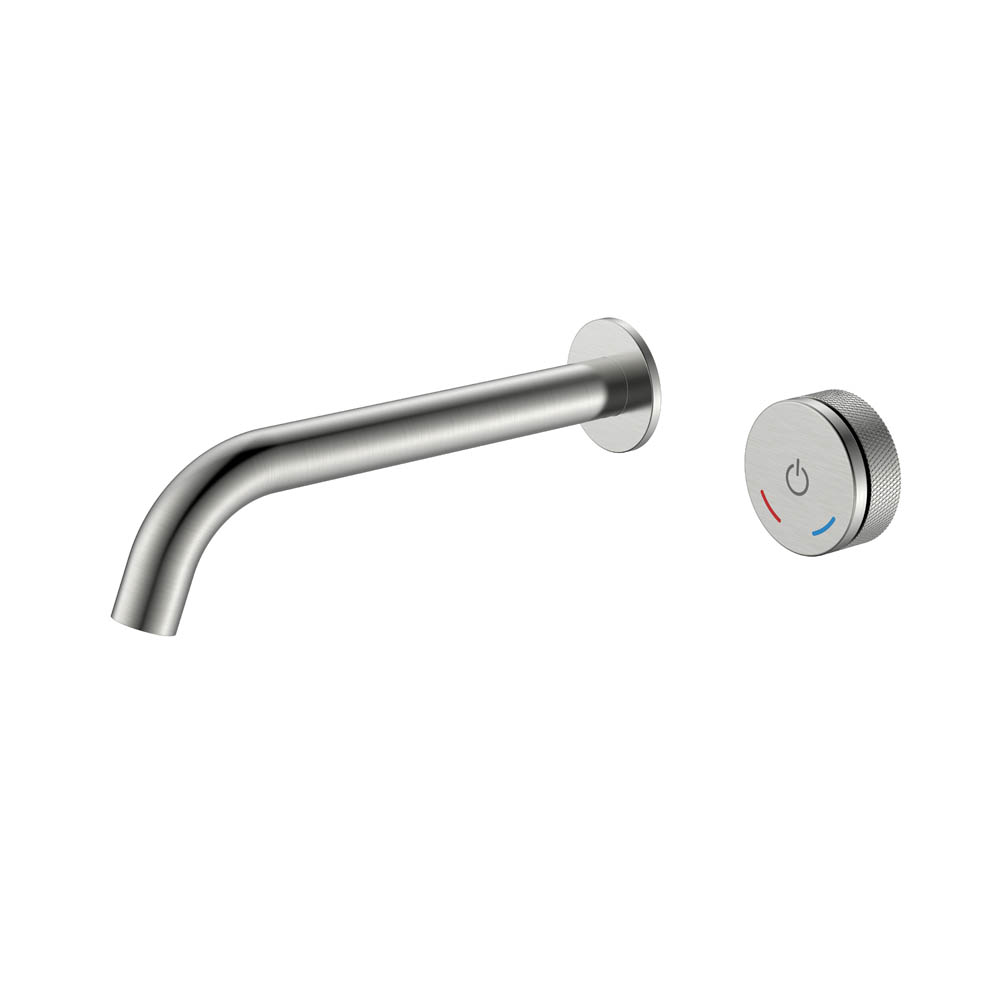 Фото Смеситель для раковины Boheme Tech 158/2-NB nickel brush, никель матовый