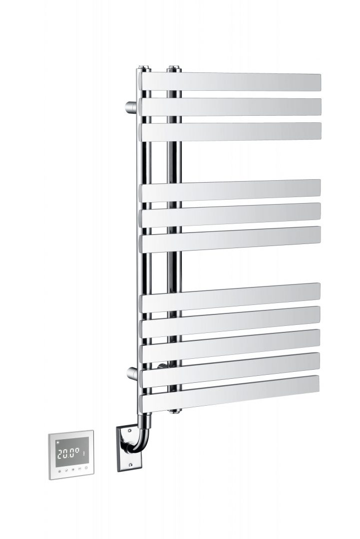 Фото Полотенцесушитель Boheme Venturo 721-CR электрический, хром глянец h94x50 см