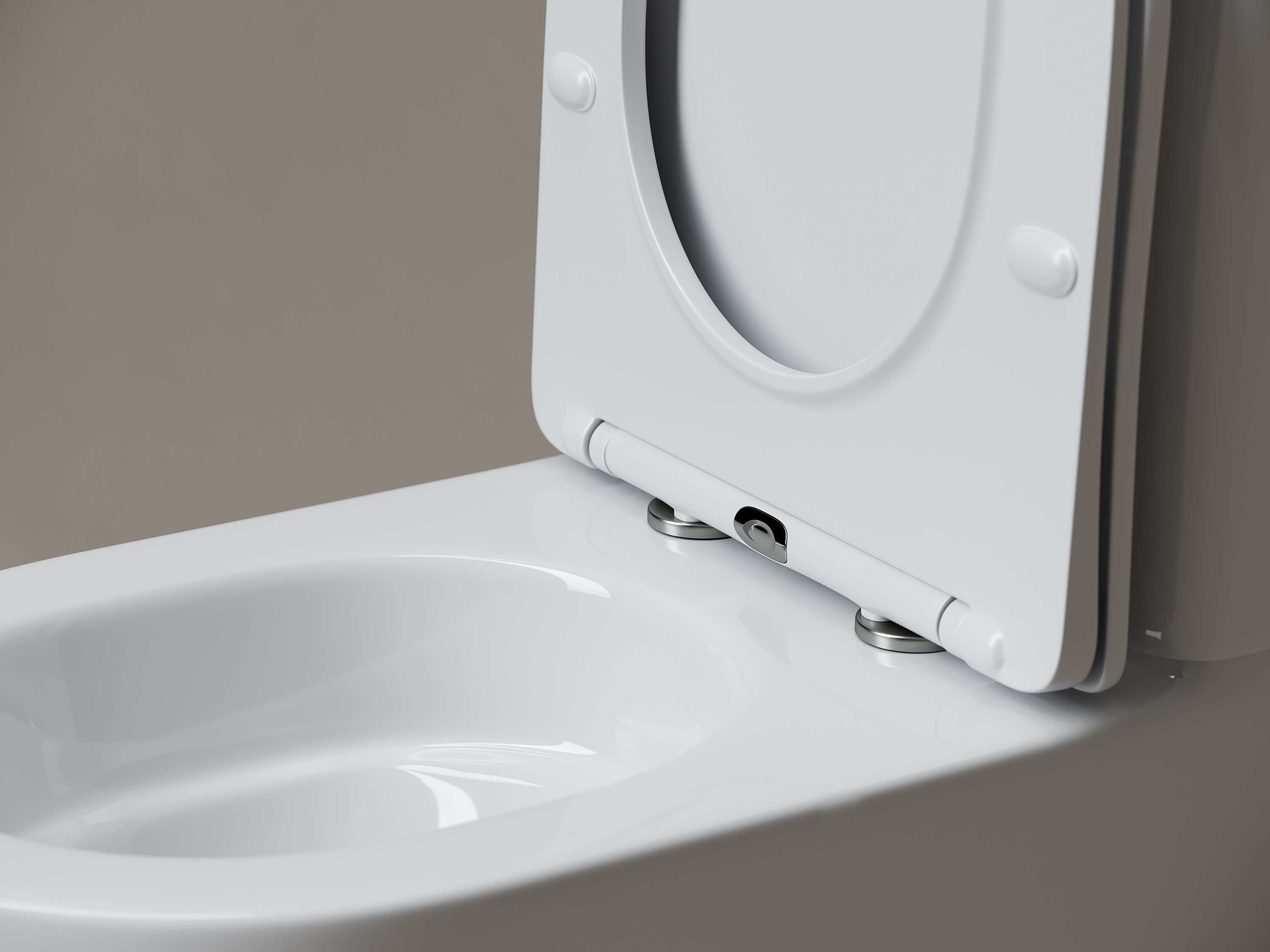 Фото Унитаз Ceramicanova Mia CN1801T с сиденьем с бачком компакт, белый глянцевый