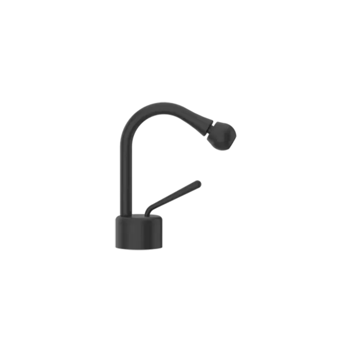 Фото Смеситель Gessi Goccia 33607#299 для биде, черный матовый