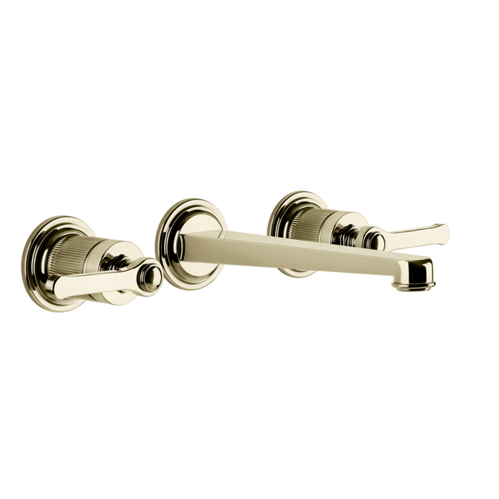 Фото Смеситель Gessi Venti20 65091#710 для раковины, латунь глянец pvd