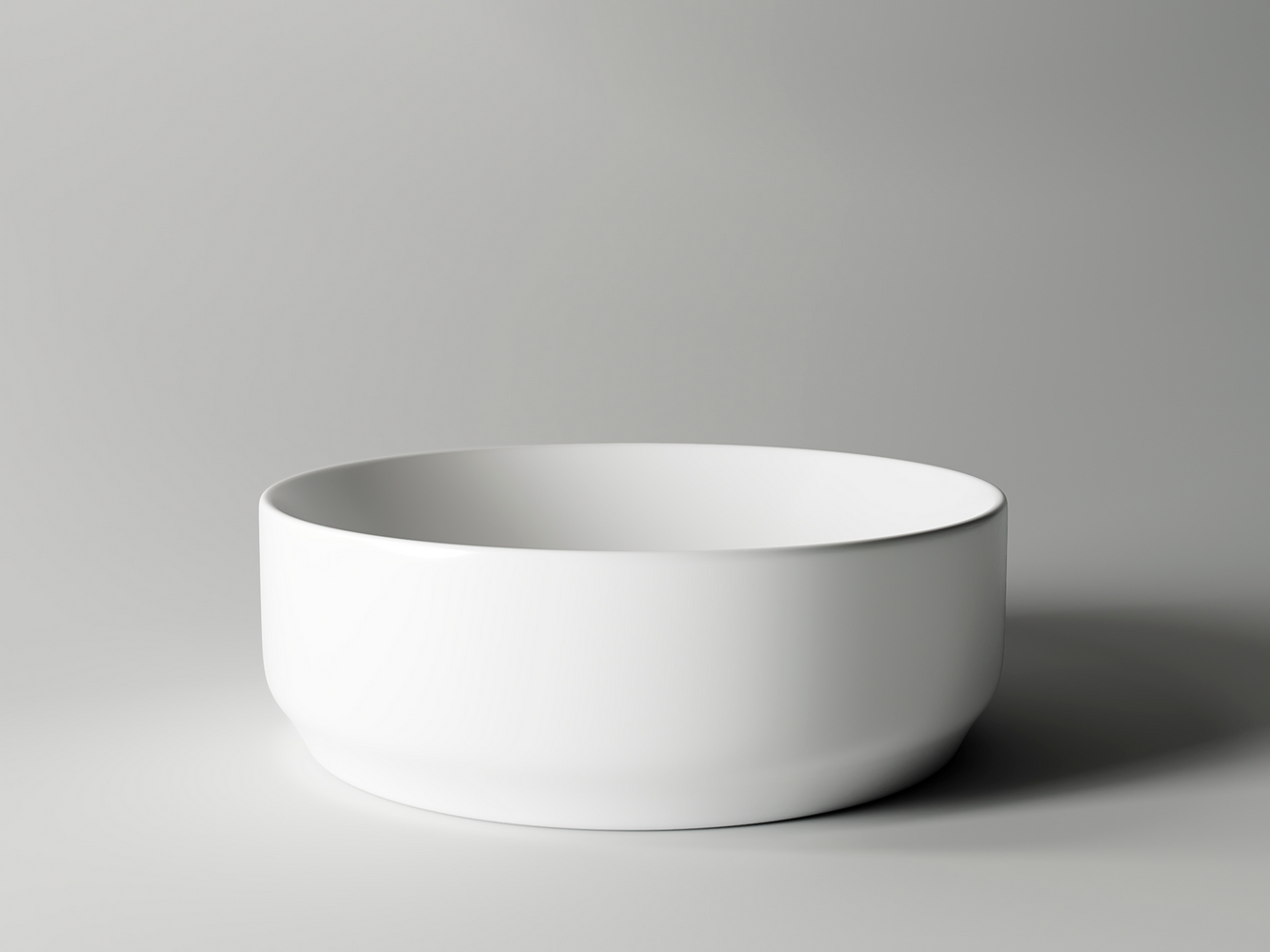 Фото Раковина Ceramicanova Element CN6006 накладная 35 × 35 × 12 см, белый матовый