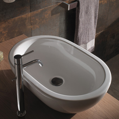 Фото Раковина Globo Forty3/Bowl SC012.BI*0 накладная 60 см